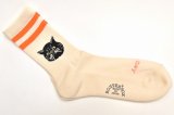 ROSTERSOX　" CAT "　col.Ivory x Orange