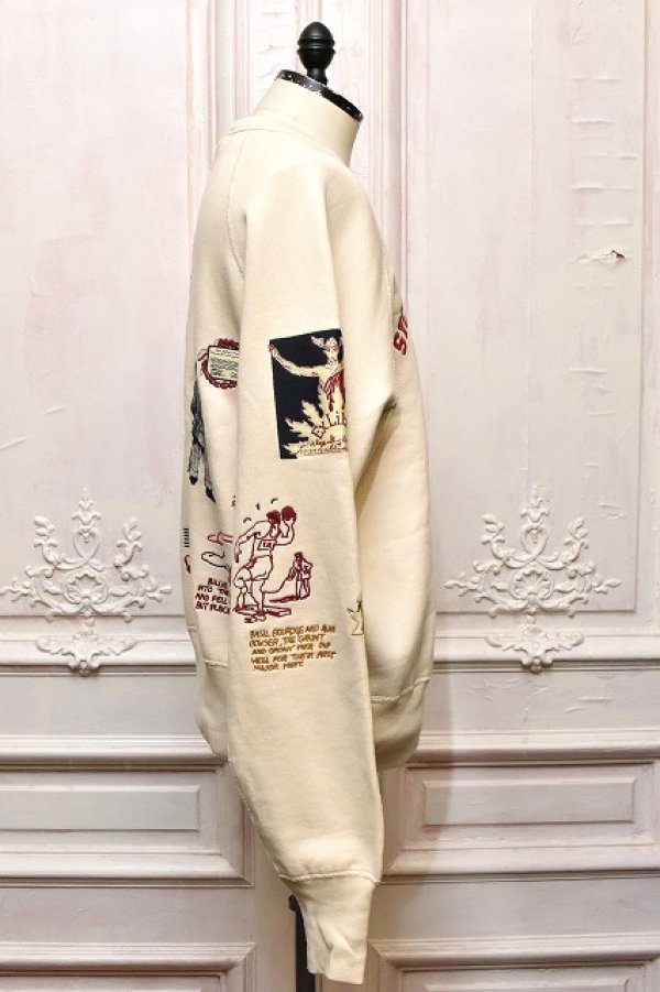 画像4: Samuel Zelig　" Varsity Crewneck "　col.Natural