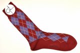 CONLEAD　" Argyle Wool Short "　col.Bordeaux