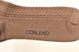 画像2: CONLEAD　" LACE Short Socks "　col.Brown Suger (2)