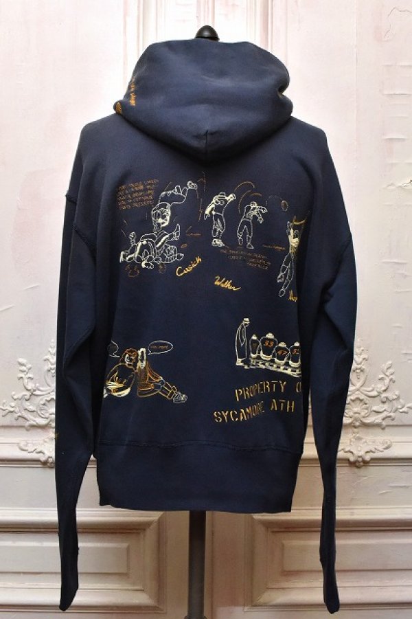 画像3: Samuel Zelig　" Varsity Hoodie "　col.Navy