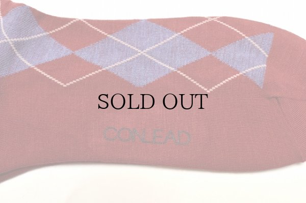 画像2: CONLEAD　" Argyle Wool Short "　col.Bordeaux