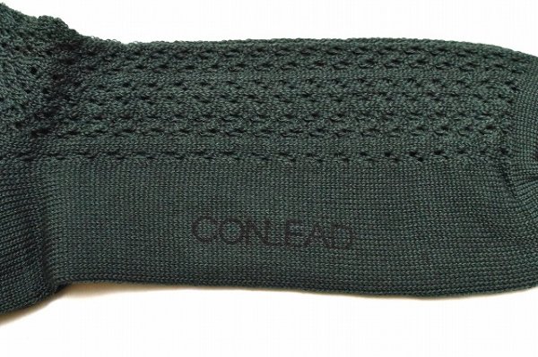 画像2: CONLEAD　" LACE Short Socks "　col.Green
