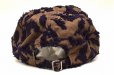 画像4: Nine Tailor　" Wabiske Cap "　col.Mocha×Purple (4)