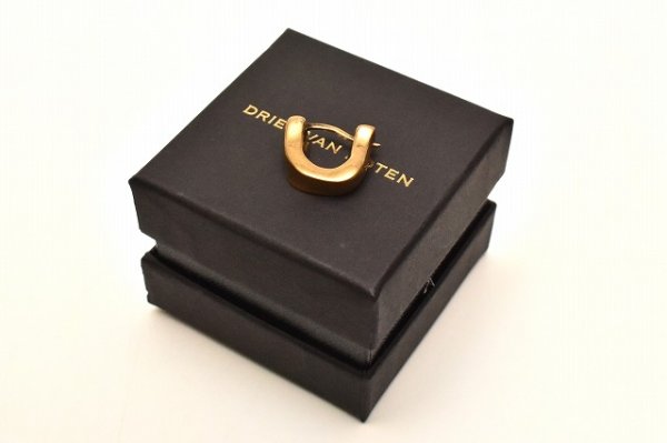 画像1: DRIES VAN NOTEN　" EAR M252-132 Q.061 EARPIN "　Col.Mat Gold