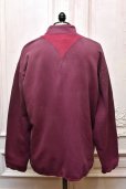 画像3: NICENESS　" LEAD - Distressed Sweat Jacket "　col.Burgundy (3)