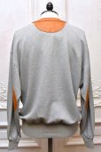 画像4: KYOU " JEFFERSON - Leather Original Supima Aging Cotton Sweat " col.Mid Gray (4)