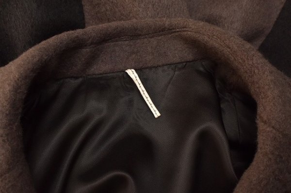 画像6: m's braque　" S4B Half Coat "　col.Charcoal / Black
