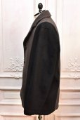 画像3: m's braque　" S4B Half Coat "　col.Charcoal / Black (3)