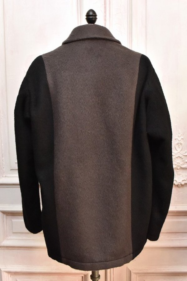 画像4: m's braque　" S4B Half Coat "　col.Charcoal / Black