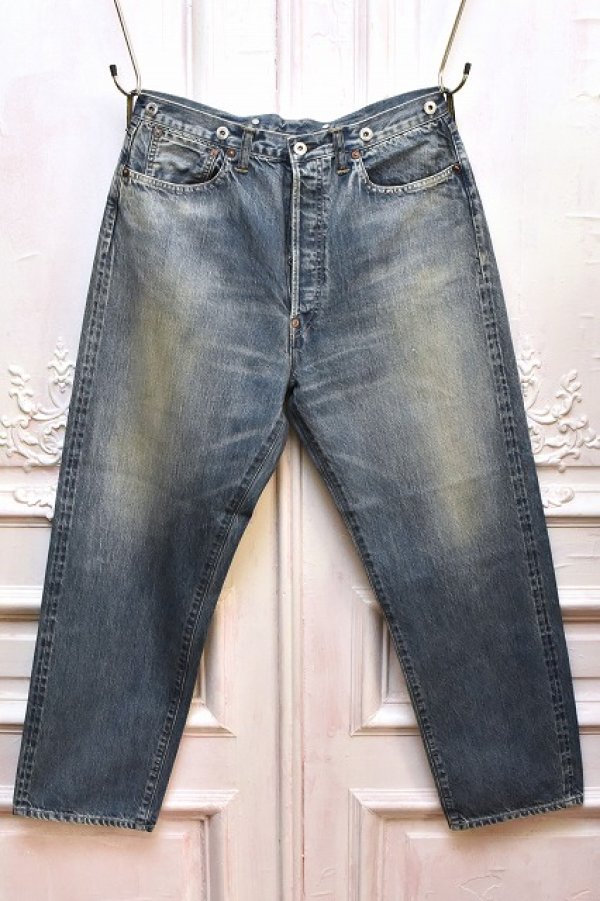 画像1: A.PRESSE　" No.22 Washed Denim Pants " 　col.Indigo