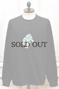 HANS　" Long Sleeve Tee - mathematics exclusive "　col.Black