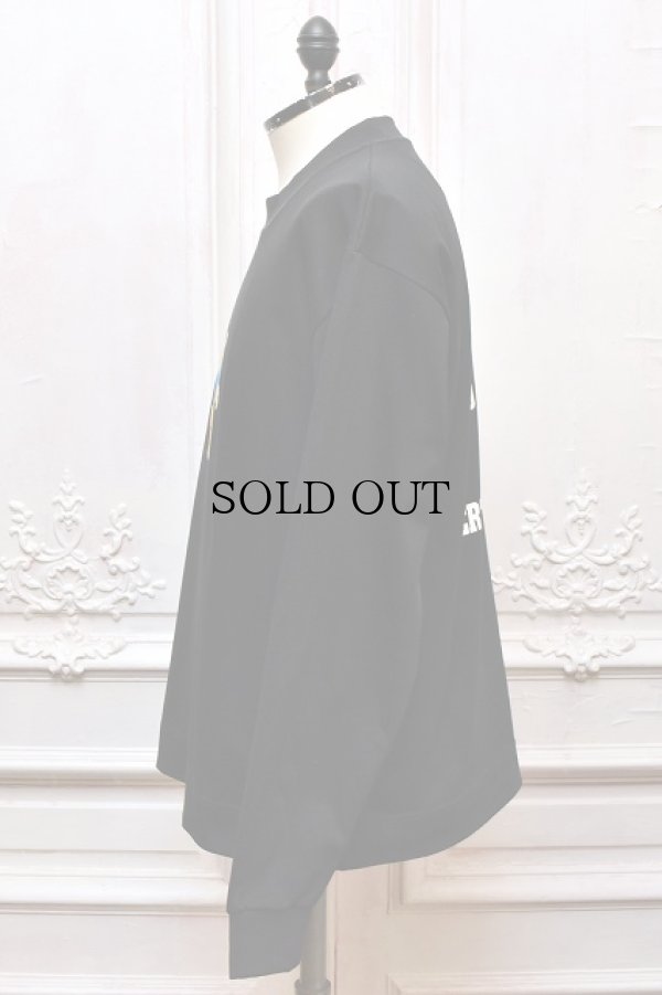 画像2: HANS　" Long Sleeve Tee - mathematics exclusive "　col.Black