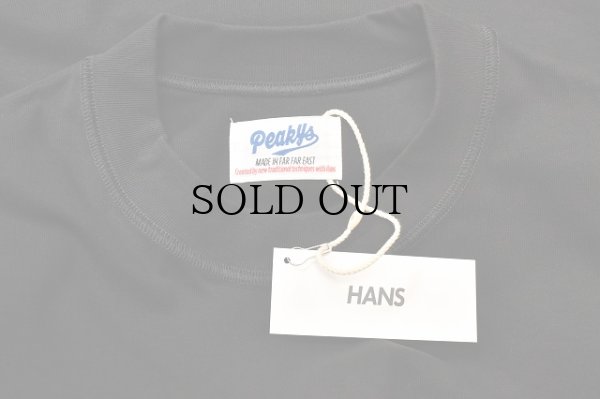 画像4: HANS　" Long Sleeve Tee - mathematics exclusive "　col.Black