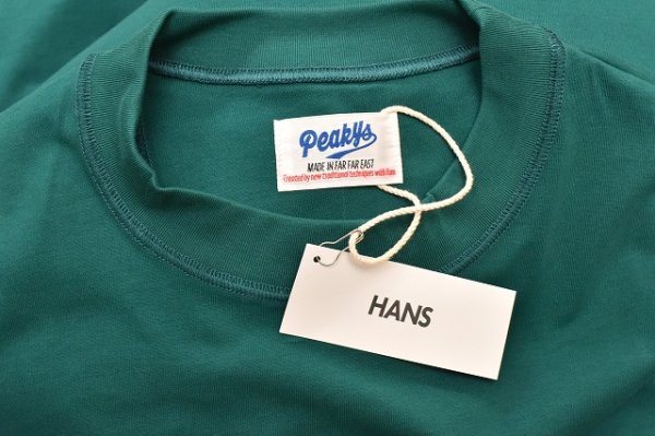 画像4: HANS " Long Sleeve Tee - mathematics exclusive " col.Green