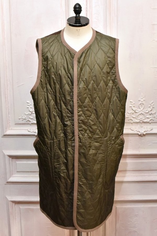 画像6: m's braque " Silk-Loft Quilting Car Long Vest " col.Mocha Mesh
