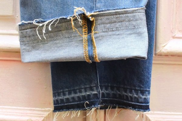 画像7: The DUFFER N NEPHEWS " SPLIT DENIM PANTS " col.Indigo Wash