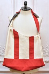 KHOKI　" 3D cutting messenger bag "　col.Red
