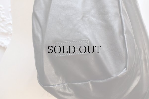 画像4: BAICYCLON by Bagjack 　" SHOULDER BAG - SYNTHETIC LEATHER "　col.Black