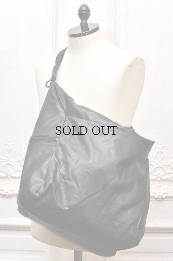 画像1: BAICYCLON by Bagjack 　" SHOULDER BAG - SYNTHETIC LEATHER "　col.Black