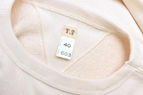 画像4: T.T　" SWEAT SHIRT "　col.Ivory