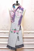 画像2: MONTMARTRE NEW YORK　" Nostalgic Emotions Scarf "　col.Multi (2)