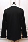 画像3: renoma 　" Les Bains Douches -  ROYAL ORGANIC COTTON COMPACT JERSEY "　col.Black (3)