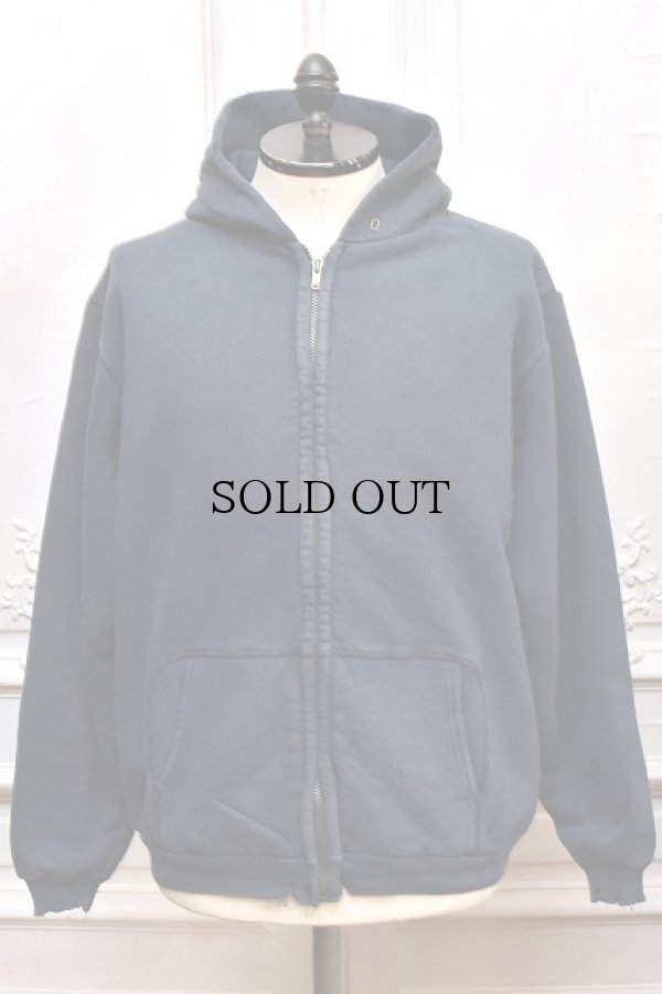 画像1: A.PRESSE　" Vintage Zip Sweat Hoodie "　col.Navy