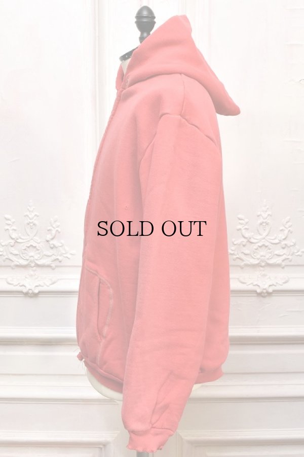 画像3: A.PRESSE　" Vintage Zip Sweat Hoodie "　col.Red