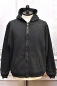 画像1: A.PRESSE　" Vintage Zip Sweat Hoodie "　col.Black (1)