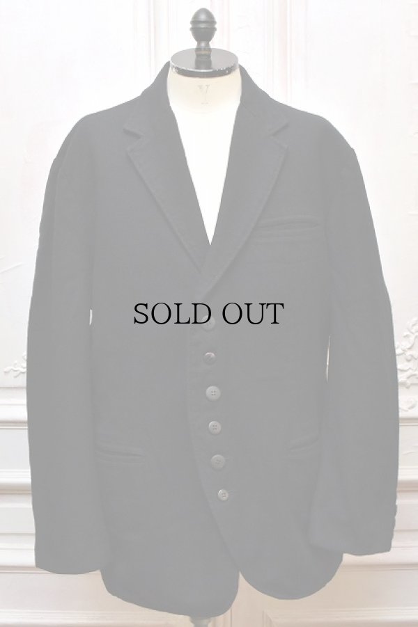 画像1: A MACHINE　" Felted Waistcoat Jacket "　col.Black