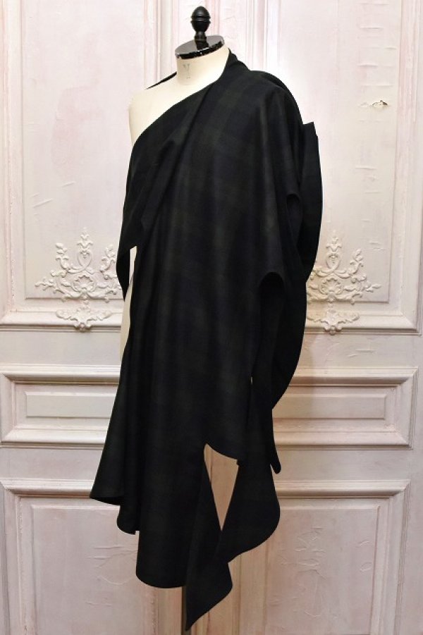 画像5: A MACHINE　" Scarf in imitation of Maurizio GALANTE-1993-vest "　col.Tartans(Black×Green)