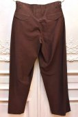 画像3: MAATEE＆SONS　" 俺のGUN-PAN Military Slacks - Rayon "　col.Brown