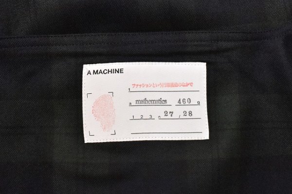 画像6: A MACHINE　" Scarf in imitation of Maurizio GALANTE-1993-vest "　col.Tartans(Black×Green)