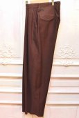画像4: MAATEE＆SONS　" 俺のGUN-PAN Military Slacks - Rayon "　col.Brown