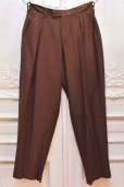 画像1: MAATEE＆SONS　" 俺のGUN-PAN Military Slacks - Rayon "　col.Brown (1)