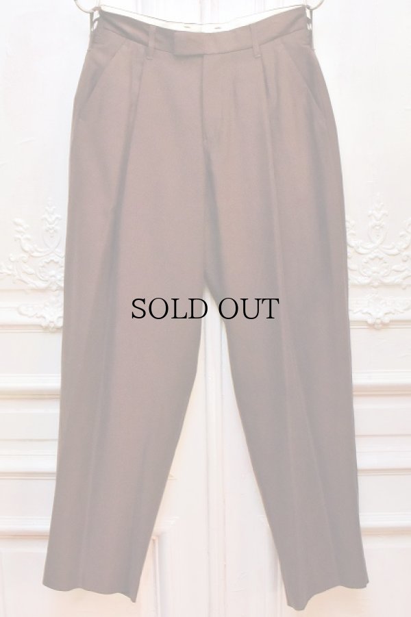 画像1: MAATEE＆SONS　" 俺のGUN-PAN Military Slacks - Rayon "　col.Brown