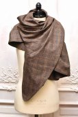 画像4: A MACHINE　" Scarf in imitation of Maurizio GALANTE-1993-vest "　col.Tartans(Brown)