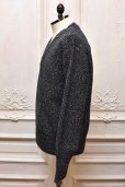 画像3: NICENESS　" B.BILLIE - Wool Chambray Mechanical Beach Sweater "　col.Navy (3)