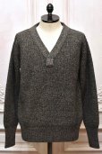 画像1: NICENESS　" B.BILLIE - Wool Chambray Mechanical Beach Sweater "　col.Gray (1)