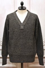 NICENESS　" B.BILLIE - Wool Chambray Mechanical Beach Sweater "　col.Gray