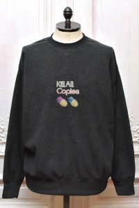 O- (0-CHO-RUI.LAB) " FREE SWEATSHIRT - Capsule game " col.Black