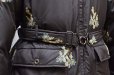 画像2: KYOU　" KATAHDIN - Original Embroidered Down Half Coat "　col.Black (2)