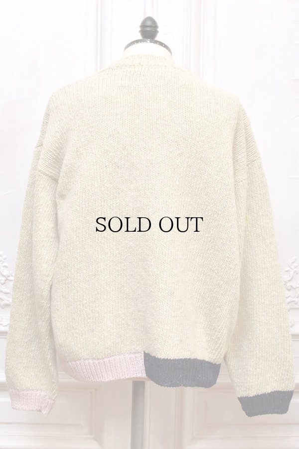 画像4: Survival of the Fashionest　" Rosalinde - Crew neck Sweater "　col.Ecru