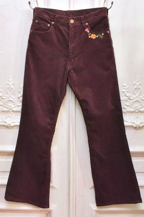 画像1: KYOU　" RIVER II - Sulfur Dyed Cords - mathematics exclusive "　col.Boldo