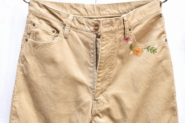 画像2: KYOU　" RIVER II - Sulfur Dyed Cords - mathematics exclusive "　col.Beige