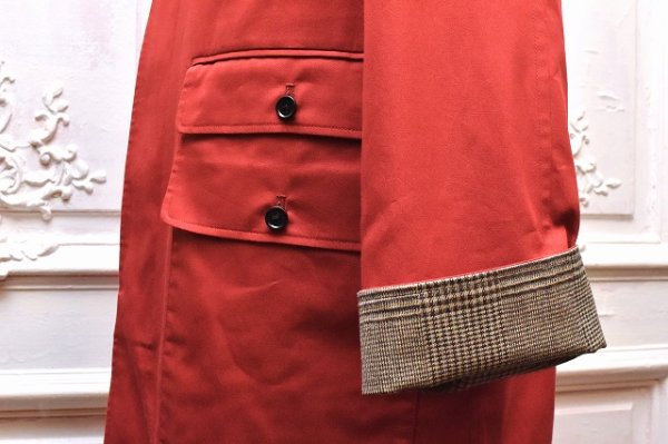 画像3: renoma 　" Bourg L'Abbe - Cotton Gabardine / Dormeuil Sportex Heritage "　col.Red