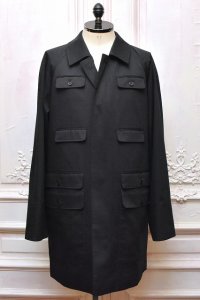 renoma 　" Bourg L'Abbe - Cotton Gabardine / Dormeuil Sportex Heritage "　col.Black