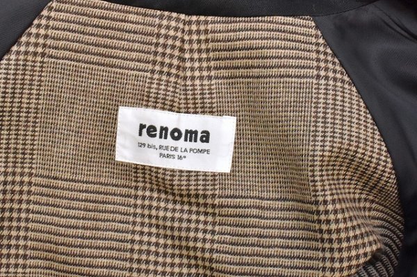 画像7: renoma 　" Bourg L'Abbe - Cotton Gabardine / Dormeuil Sportex Heritage "　col.Black