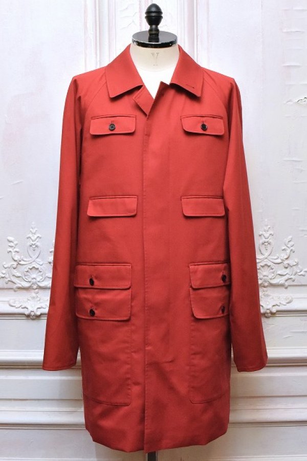 画像1: renoma 　" Bourg L'Abbe - Cotton Gabardine / Dormeuil Sportex Heritage "　col.Red